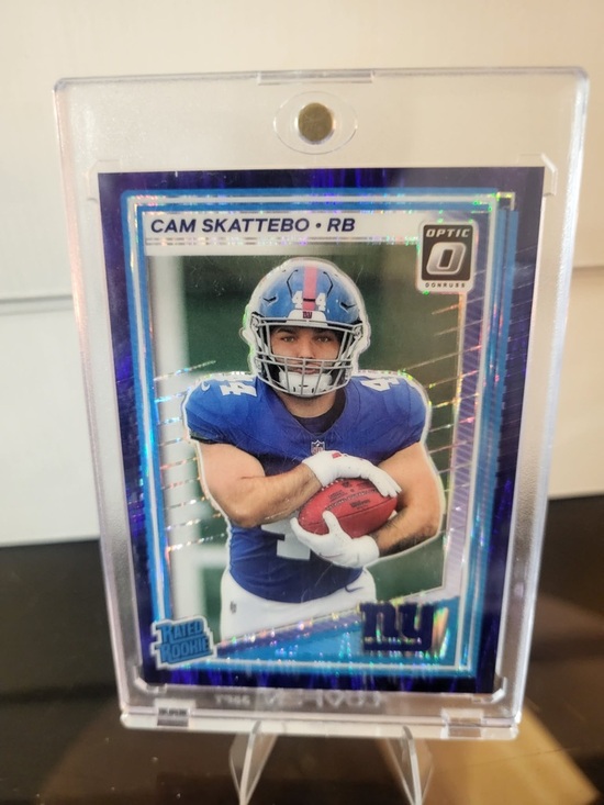 Other - Cam Skattebo Rookie Football Card - Blue
